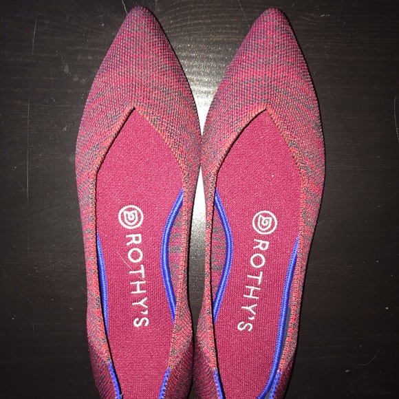 crimson heather rothys